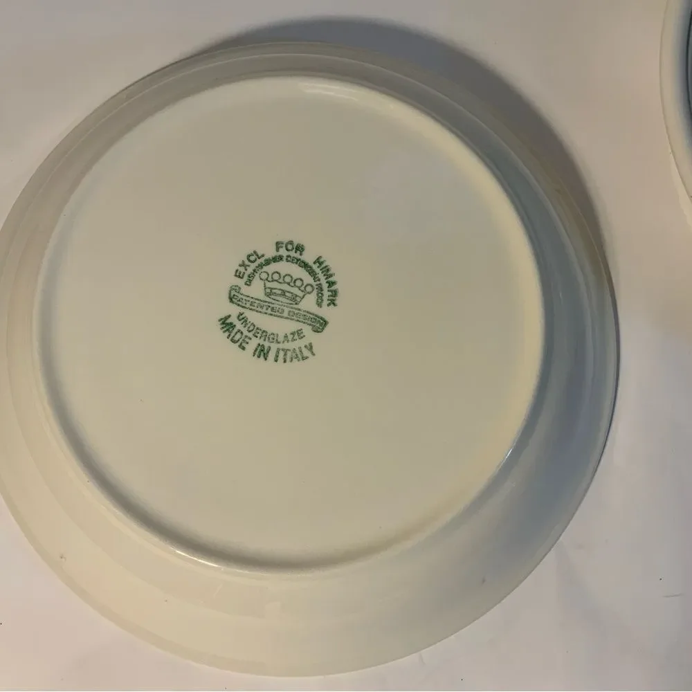 New Set 2 Vegetable by Himark PASTA BOWL 8 3/4